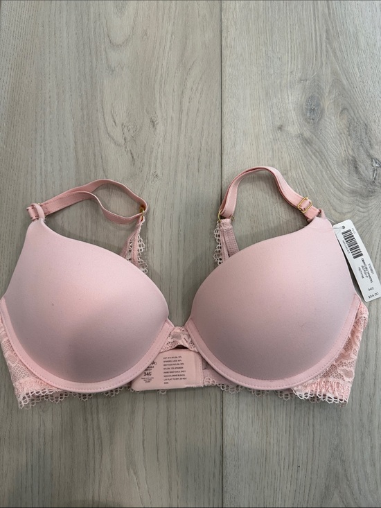 Soma Other - Soma Embraceable Enchanting Lace Push Up Bra 34C Pretty Pink NWT